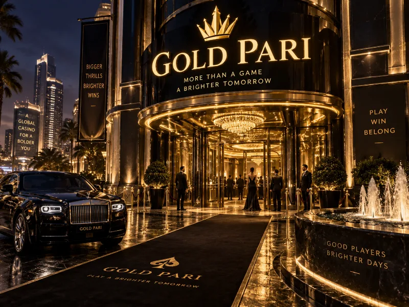 GoldPari mobile casino interface on a smartphone in Egypt